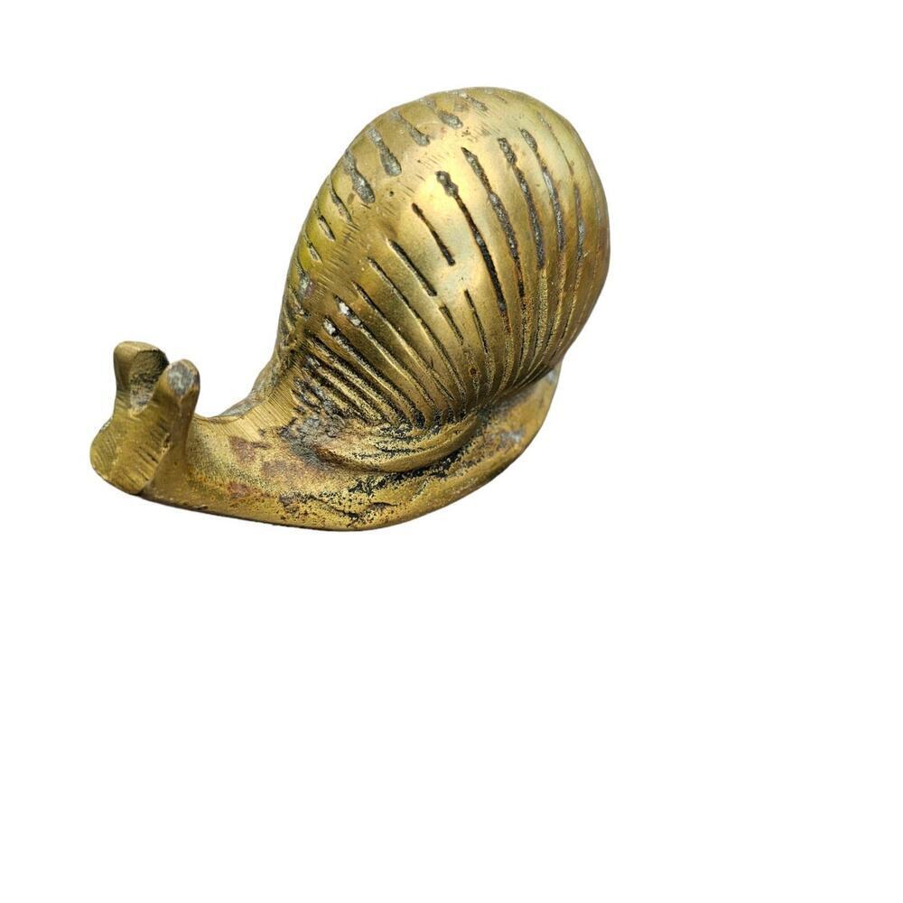 Vintage Snail Paperweight
